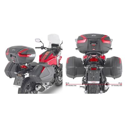 PLX1192 Trubkový nosič bočních kufrů V35/37 - HONDA NC 750 X (21-)